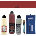 Cadence Banyo Mutfak - Multi H - 096 Mercan 500 ml Parlak Yüzey Astarı 250 ml Taş Vernik 250 ml Saten Rulo Set