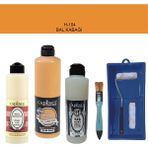 Cadence Banyo Mutfak - Multi H - 104 Bal Kabağı 500 ml Parlak Yüzey Ast 250 ml Taş Vernik Mat 250 ml Saten Rulo Set