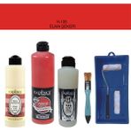 Cadence Banyo Mutfak - Multi H - 106 Elma Şekeri 500 ml Parlak Yüzey Ast 250 ml Taş Vernik Mat 250 ml Saten Rulo Set