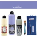 Cadence Banyo Mutfak - Multi H - 114 Açık Menekşe 500 ml Parlak Yüzey Ast 250 ml Taş Vernik Mat 250 ml Saten Rulo Set
