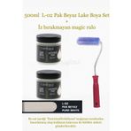 Cadence Boya Cadence Handy Lake -l-02 Pak Beyaz 500ml Vernik Gerektirmeyen Ekonomik Boya Seti-