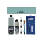 Cadence Boya Fayans Tezgah B-Ambiente Islak Zemin Aw-12 Küfyeşil 500Ml Katalizör 30Gr Taş Vernik 250 Saten Rulo Set