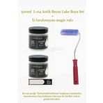 Cadence Cadence Handy Lake -l-04 Antik Beyaz 500ml Vernik Gerektirmeyen Ekonomik Boya Seti-