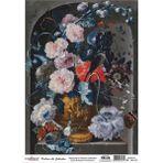 Cadence Çiçek Serisi BF15 30x42 cm Pirinç Dekupaj Kağıdı