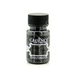 Cadence Dora 3131 Siyah 50 ml Metalik Cam Boyası
