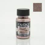 Cadence Dora Glass 50ml Antik Pembe Koyu Pembe Metalik Boya