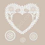 Cadence DS08 Dantel Serisi 25x35 Stencil