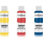 Cadence Ekonomik Akrilik Boya 3X59ML Ana Renkler Avantajlı Paket