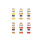 Cadence Ekonomik Akrilik Boya 6X120Ml Sarı Renkler Avantajlı Paket Çok Renkli Tek Ebat