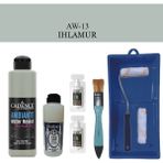 Cadence Fayans Tezgah B - Ambiente Islak Zemin Aw - 13 Ihlamur 250 ml Katalizör 20 gr Taş Vernik 120 Saten Rulo Set