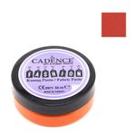 Cadence FP-03 Turuncu Opak Fashion Kumaş Rölyef Pasta