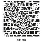 Cadence GCS-003 45x45 Grunge Duvar Stencil