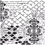 Cadence GCS-012 45x45 Grunge Duvar Stencil