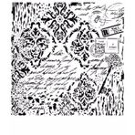 Cadence GCS-015 45x45 Grunge Duvar Stencil