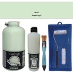 Cadence H-045 Pastel Yeşil Multisurface Boya Seti 2lt Ultimate Parlak Vernik 500 ml Saten Rulo