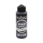 Cadence H091 Antrasit Siyah Hibrit Multisurface Boya 120 ml Tüm Yüzeyler İçin Akrilik Boya