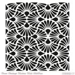 Cadence HHMMS-14 25x25 cm Home Heritage Modern Midi Stencil