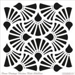 Cadence HHMMS-21 25x25 cm Home Heritage Modern Midi Stencil
