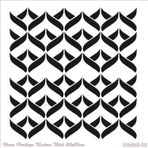 Cadence HHMMS-28 25x25 cm Home Heritage Modern Midi Stencil
