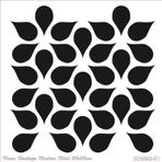 Cadence HHMMS-31 25x25 cm Home Heritage Modern Midi Stencil