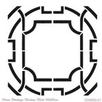 Cadence HHMMS-41 25x25 cm Home Heritage Modern Midi Stencil