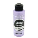 Cadence HM-810 Lila 120 ML Hybrid Multisurface Metalik Akrilik Boya