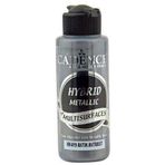 Cadence HM819 Metalik Antik Antrasit Hybrıd Multisurface 120 ML Akrilik Boya