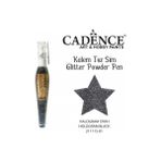 Cadence Hologram Siyah Toz Sim Boya Kalem