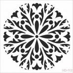 Cadence Home Decor HD-112 Stencil 45x45 cm Boyama Şablonu
