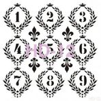 Cadence Home Decor HD-12 Stencil 45x45 cm Boyama Şablonu
