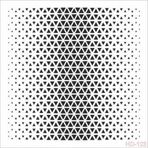 Cadence Home Decor HD-123 Stencil 45x45 cm Boyama Şablonu