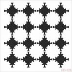 Cadence Home Decor HD-128 Stencil 45x45 cm Boyama Şablonu