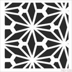 Cadence Home Decor HD-129 Stencil 45x45 cm Boyama Şablonu