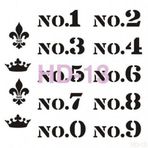 Cadence Home Decor HD-13 Stencil 45x45 cm Boyama Şablonu