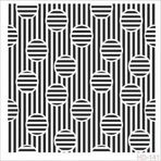 Cadence Home Decor HD-141 Stencil 45x45 cm Boyama Şablonu