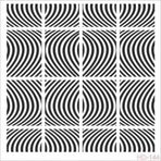 Cadence Home Decor HD-144 Stencil 45x45 cm Boyama Şablonu