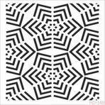 Cadence Home Decor HD-148 Stencil 45x45 cm Boyama Şablonu