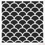 Cadence Home Decor HD-155 Stencil 45x45 cm Boyama Şablonu