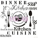 Cadence Home Decor HD-48 Stencil 45x45 cm Boyama Şablonu