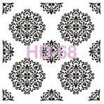 Cadence Home Decor HD-68 Stencil 45x45 cm Boyama Şablonu