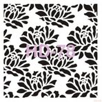 Cadence Home Decor HD-78 Stencil 45x45 cm Boyama Şablonu