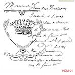Cadence Home Decor HDM-01 Midi Stencil 25x25 cm Boyama Şablonu
