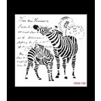 Cadence Home Decor HDM-108 Midi Stencil 25x25 cm Boyama Şablonu