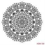 Cadence Home Decor HDM-109 Midi Stencil 25x25 cm Boyama Şablonu