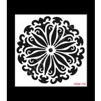 Cadence Home Decor HDM-116 Midi Stencil 25x25 cm Boyama Şablonu