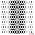 Cadence Home Decor HDM-123 Midi Stencil 25x25 cm Boyama Şablonu