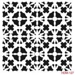 Cadence Home Decor HDM-127 Midi Stencil 25x25 cm Boyama Şablonu