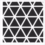 Cadence Home Decor HDM-132 Midi Stencil 25x25 cm Boyama Şablonu