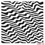Cadence Home Decor HDM-140 Midi Stencil 25x25 cm Boyama Şablonu