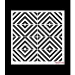 Cadence Home Decor HDM-146 Midi Stencil 25x25 cm Boyama Şablonu